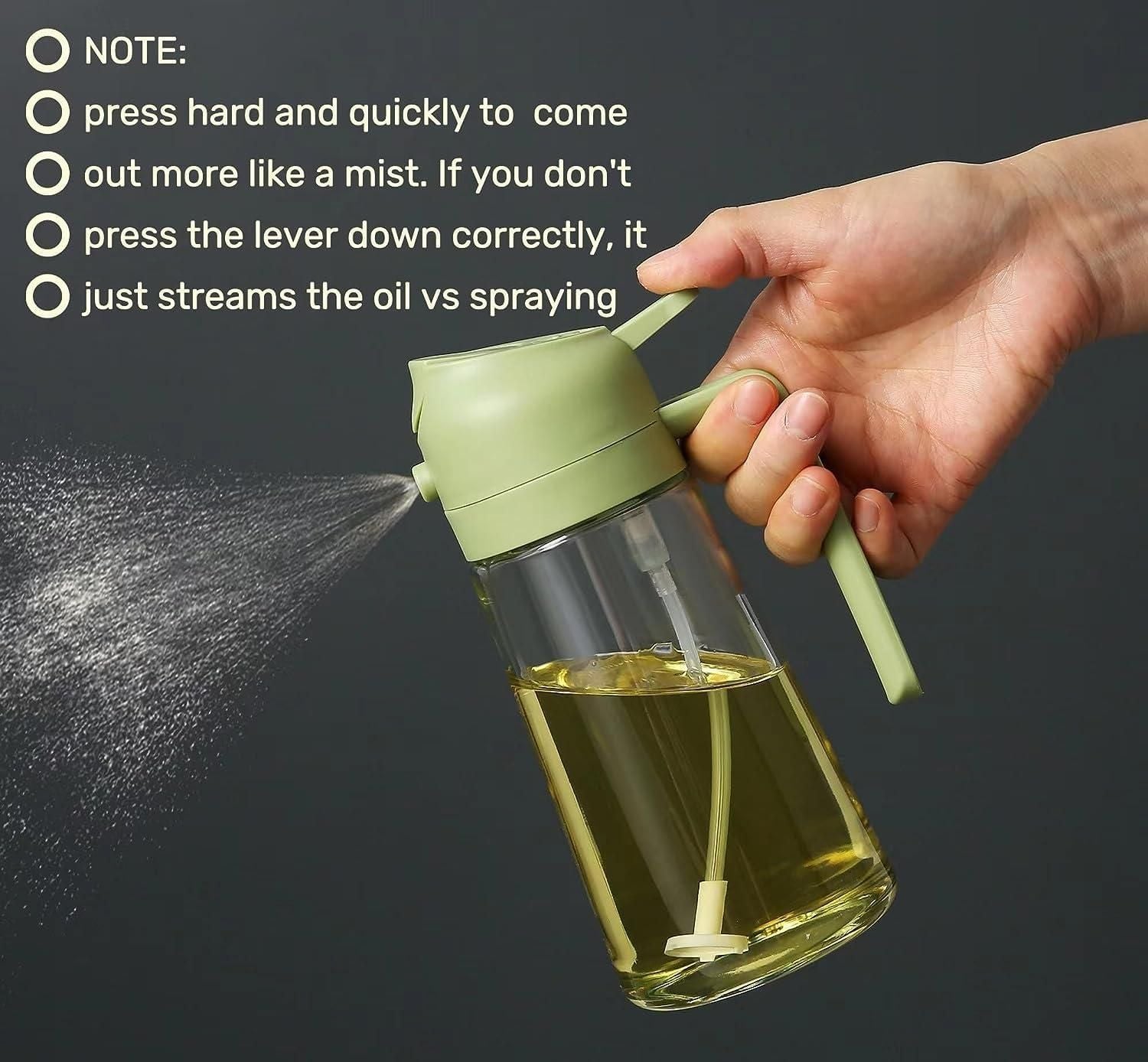 2-in-1 Oil Dispenser & Sprayer Bottle - ZexaKart